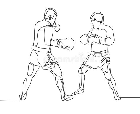 Boxer Fighter Drawing