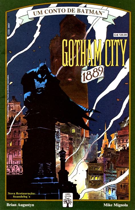 Scandehqs Um Conto De Batman Gotham City 1889 Editora ABRIL