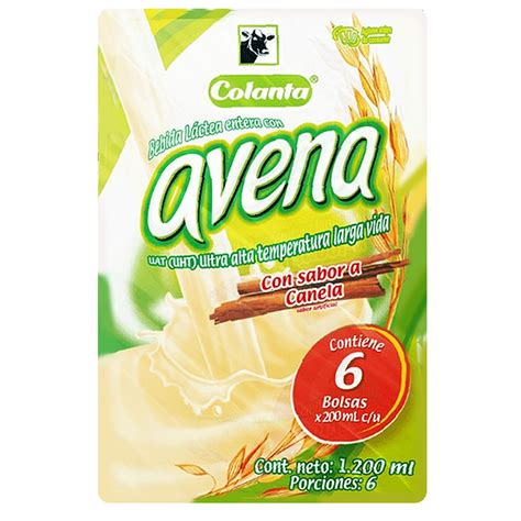 Avena Colanta 6 Unidades 200ml Cu