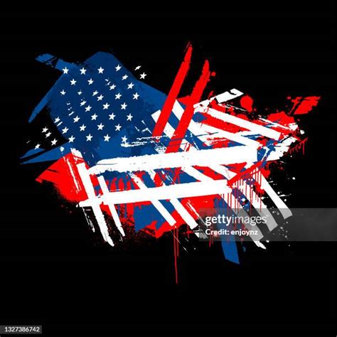 1,031 Black And Blue American Flag Stock Photos, High-Res Pictures, and ...