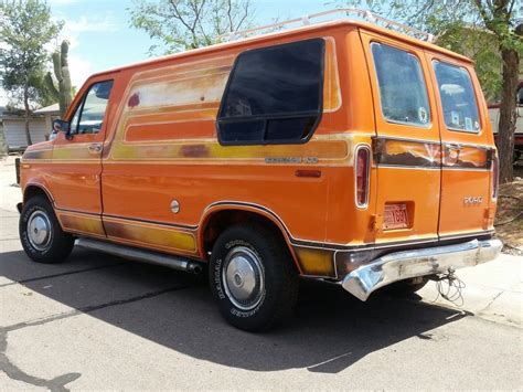 1976 Ford E100 Econoline Short Original 70s Custom Show Van For Sale