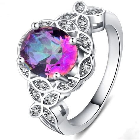 Mystic Topaz Fire Misty And Rainbow Topaz Jewelry Healing Benefits