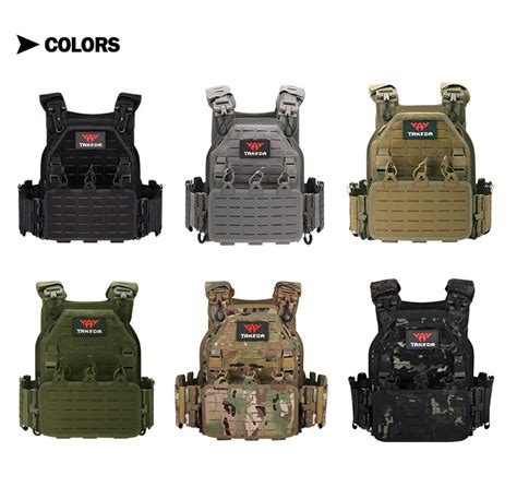 Oem Odm Outdoor Modular Laser Cut Multicam Vest Breathable Tactical