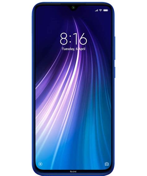 Refurbished Mi Redmi Note 8 (Neptune Blue, 128 GB) (6 GB Ram)