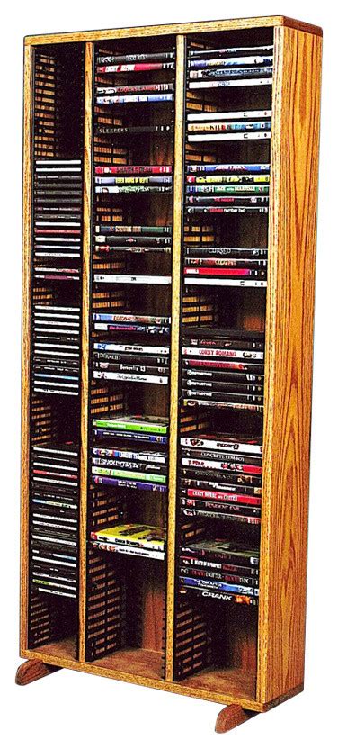 Cd Dvd Storage Cabinet Transitional Media Racks And Towers By