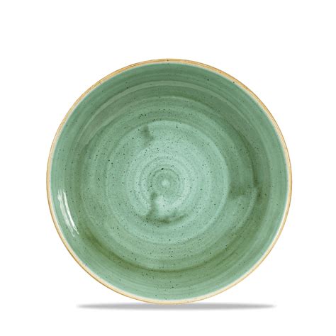 Stonecast Samphire Green Evolve Coupe Bowl 24 8cm IG Group UK