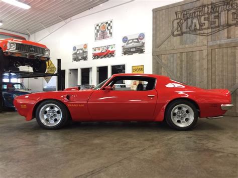 1973 Pontiac Trans Am 455 Protouring Restomod Rare Options Delete