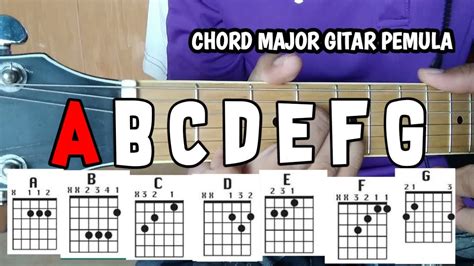 Tutorial Kunci Gitar Dasar Cepat Untuk Pemula Chord Major Full