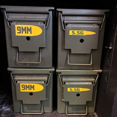 Ammo Can Stickers Etsy