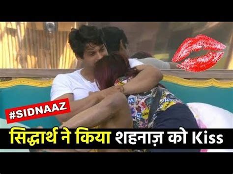 Bigg Boss Sidharth Shukla Sweet Romantic Hugs And Kiss Shahnaz