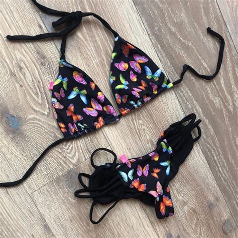 Swim Butterfly Scrunch Butt Bikini Poshmark