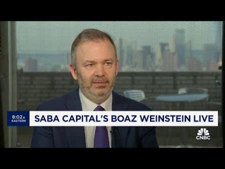 Saba Capital S Boaz Weinstein On BlackRock Campaign Whatfinger