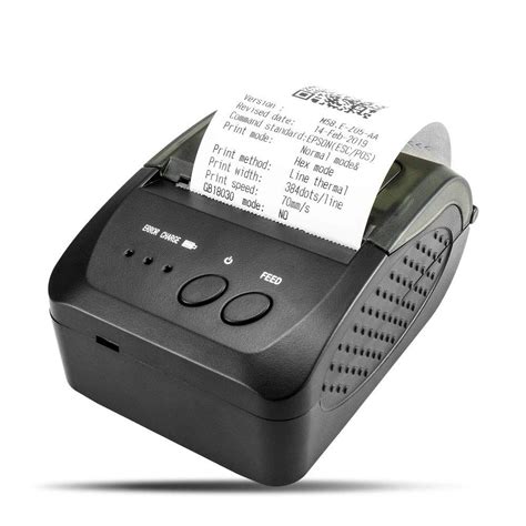 NETUM Wireless Bluetooth Receipt Thermal Printer UK Plug Portable