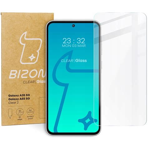 Szk O Hartowane Bizon Glass Clear Do Galaxy A A G Bizon