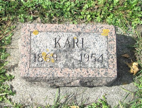 Kari Tiegen Almen 1869 1954 Find A Grave Memorial