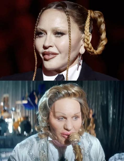 Madonna At Yesterday S Grammy Ceremony And Rammstein In Last Year S