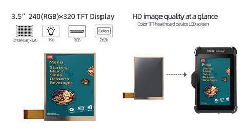 H P Ulc Ortustech Inch Tft Lcd Display Transflective