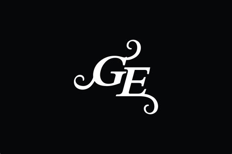 Monogram GE Logo V2 Graphic by Greenlines Studios · Creative Fabrica