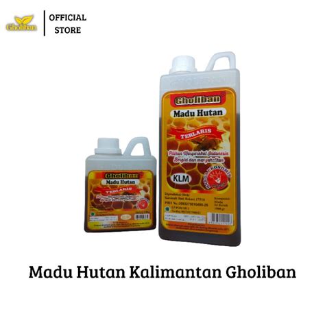 Jual Madu Hutan Kalimantan Gholiban 1000 Gram 500 Gram Shopee