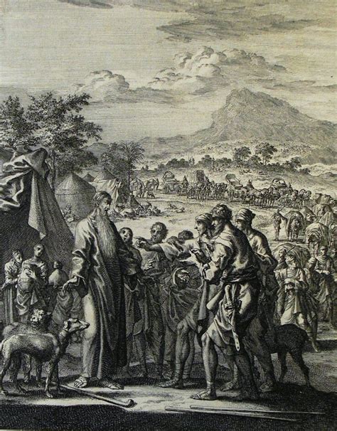 The Phillip Medhurst Picture Torah Josephs Brethren Returning To