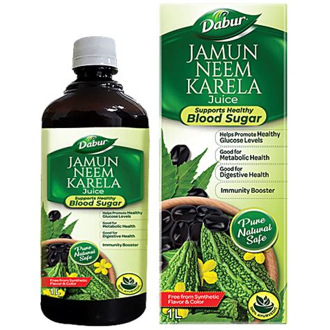 Buy Dabur Jamun Neem Karela Juice Supports Healthy Blood Sugar Online