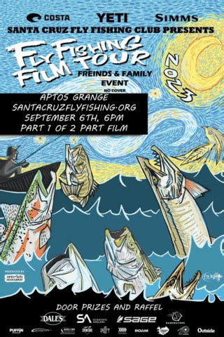 Fly Fishing Film Tour Santa Cruz Fly Fishing Club