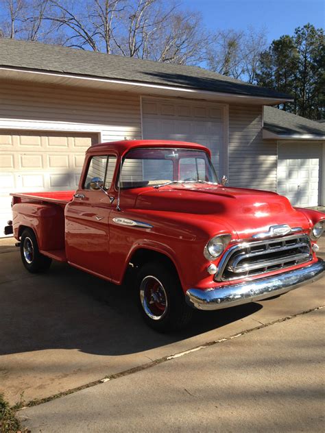 1957 Chevrolet 3200 Pickup Truck With Big Window And 8 Step Side Bed