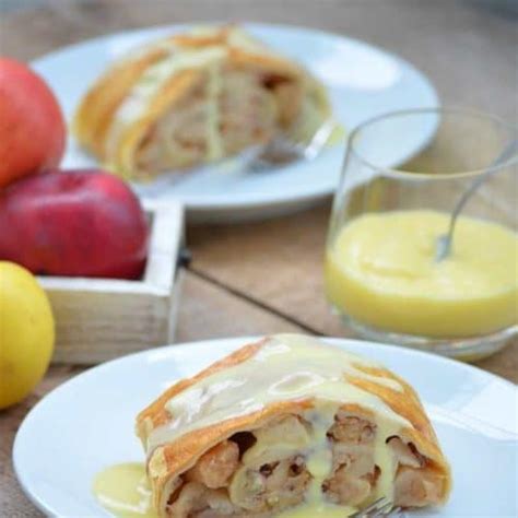 Apple Strudel With Vanilla Cream Chef S Pencil