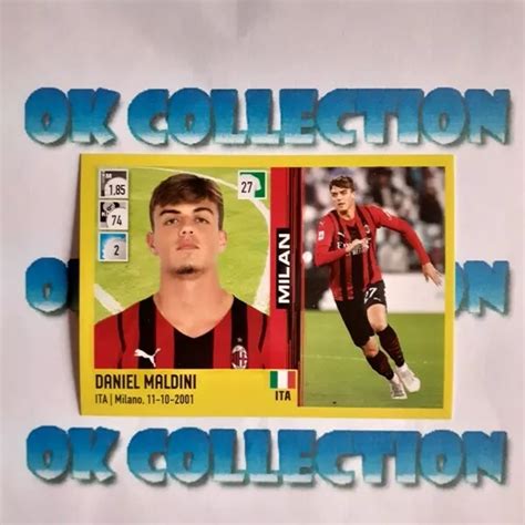 Panini Calciatori Figurina Daniel Maldini Milan Eur