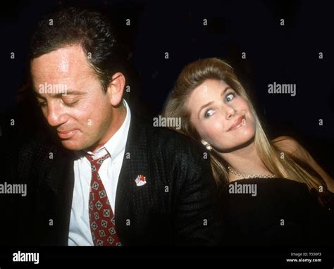 Billy Joel Christie Brinkley 1988 Photo By John Barrett/PHOTOlink Stock Photo - Alamy