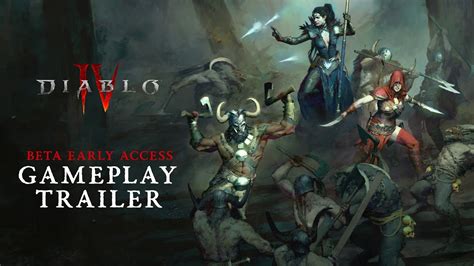 Diablo IV Beta Early Access Gameplay Trailer Descubra A Adrenalina