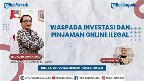 Waspada Investasi Dan Pinjaman Online Illegal YouTube