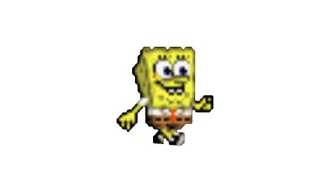 SpongeBob walking sprite animation test by SpongeDayron on DeviantArt