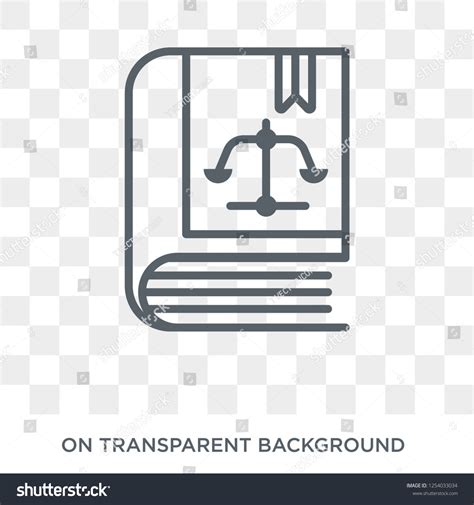 Constitutional Law Icon Trendy Flat Vector Stock Vector Royalty Free