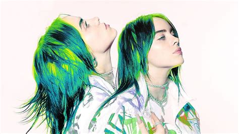 Billie Eilish Bad Guy Billie Eilish Aesthetics Green Hd Wallpaper