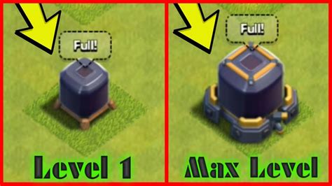 Dark Elixir Storage Level 1 And Max Level👍👍👍👍 Youtube