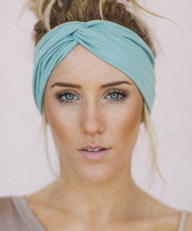 Mint Dove Turban Headband Zulily Hair Beauty Hairdo Hair Styles