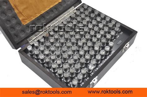 Roktools China Ceramic Pin Gauge 91pcs High Precision Buy Ceramic Pin