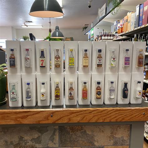 Shooter Displays Commercial Mini 50ml Liquor Bottle Bins Dgs Retail