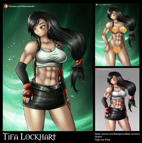 Tifa Lockhart By Rokumaru Hentai Foundry