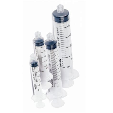 Nipro Syringe Only Ml Cc Luer Lock Tip Sterile General Purpose