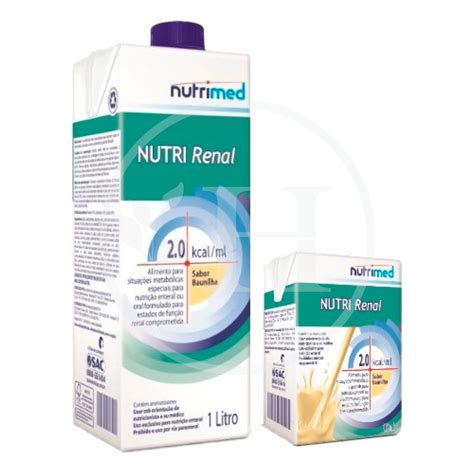 Nutri Renal 2 0Kcal Baunilha 1L