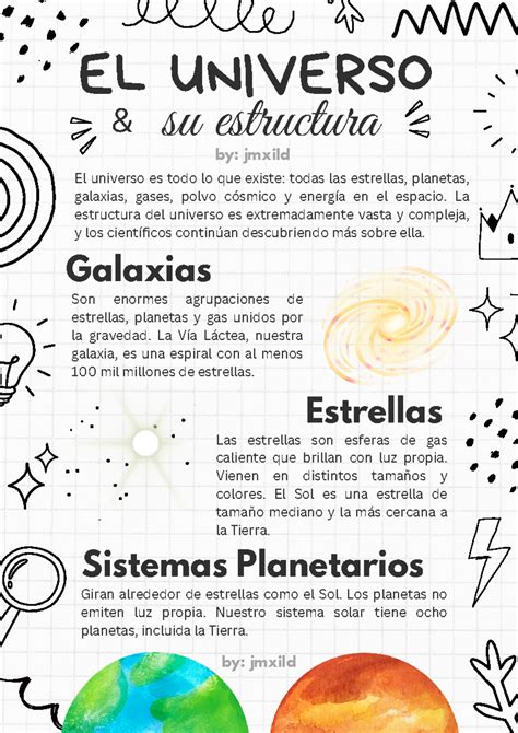 Estructura Del Universo El Universoel Universo Su Estructura Su