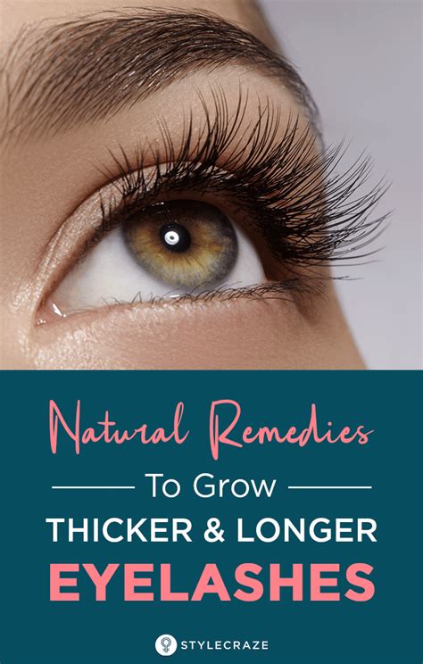 10 Natural Remedies To Grow Longer Eyelashes How To Grow Eyelashes