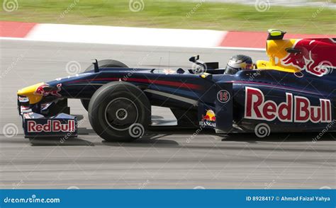 2009 Sebastian Vettel At Malaysian F1 Grand Prix Editorial Photography