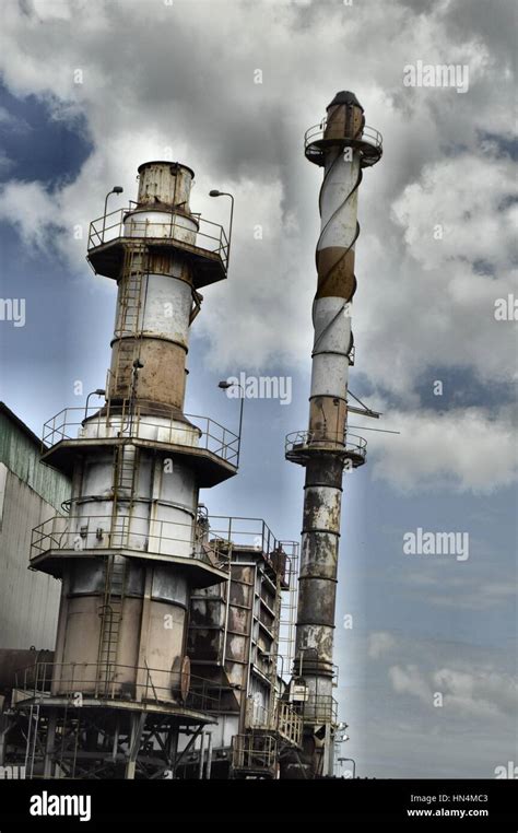 Industries and environment Stock Photo - Alamy