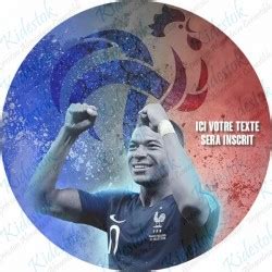 Kit Impression Alimentaire Azyme Logo Officiel Du Psg Mod Le Kidestok