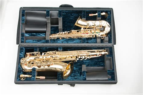 Tenor and Alto Saxophone Double Case - Wiseman London