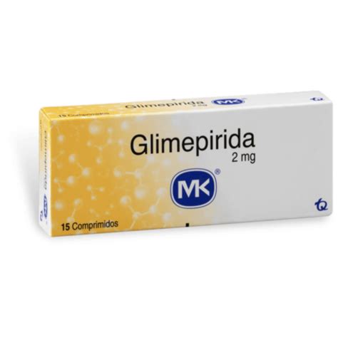 Glimepirida Mg Tabletas Mk Farmaciasver