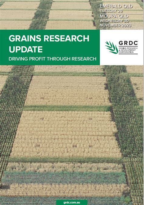 GRDC Grains Research Update Moura 2023 GRDC